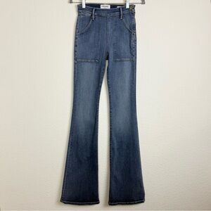 Frame Denim Le Flare de Francoise  Light Blue Wash Flare Jeans Size 25